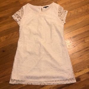 White lace dress